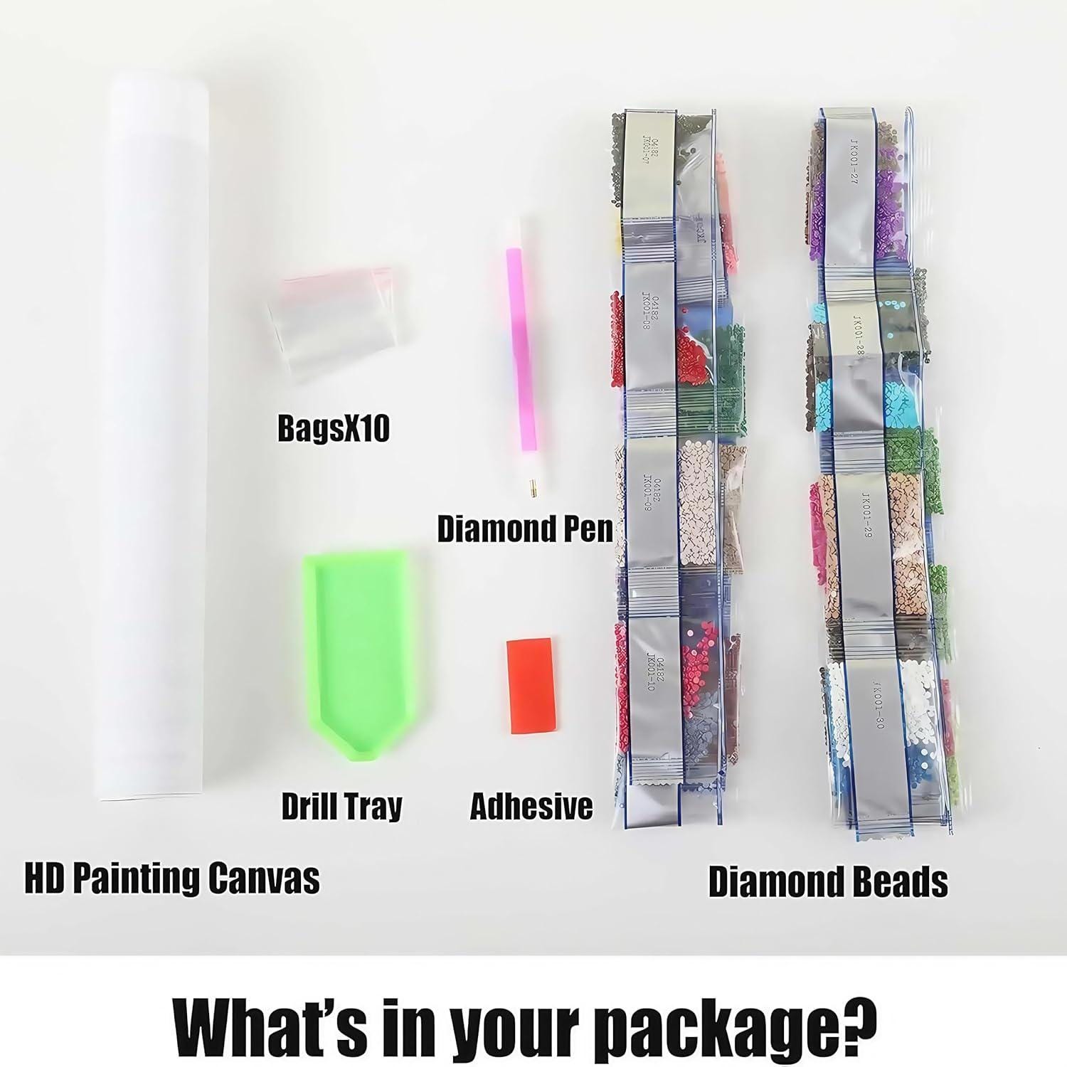 Abstract Van Gogh Diamond Painting Kit, Abstract Gem Art, DIY Craft