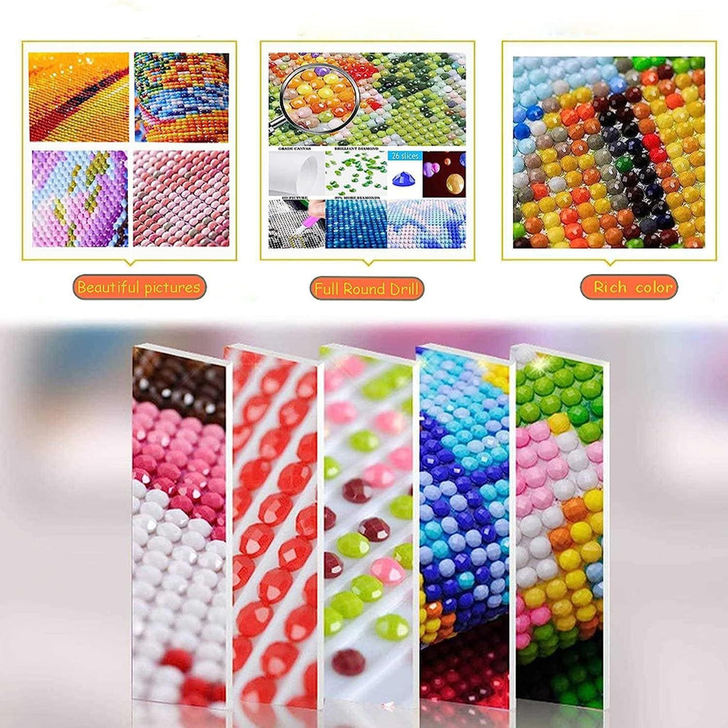 Abstract Van Gogh Diamond Painting Kit, Abstract Gem Art, DIY Craft