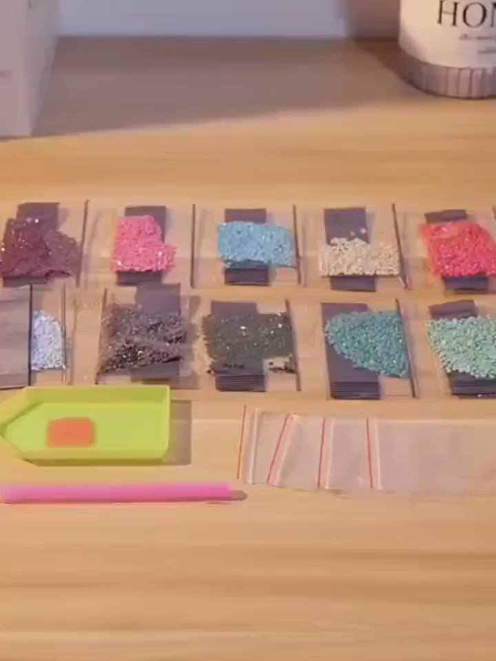 Abstract Van Gogh Diamond Painting Kit, Abstract Gem Art, DIY Craft